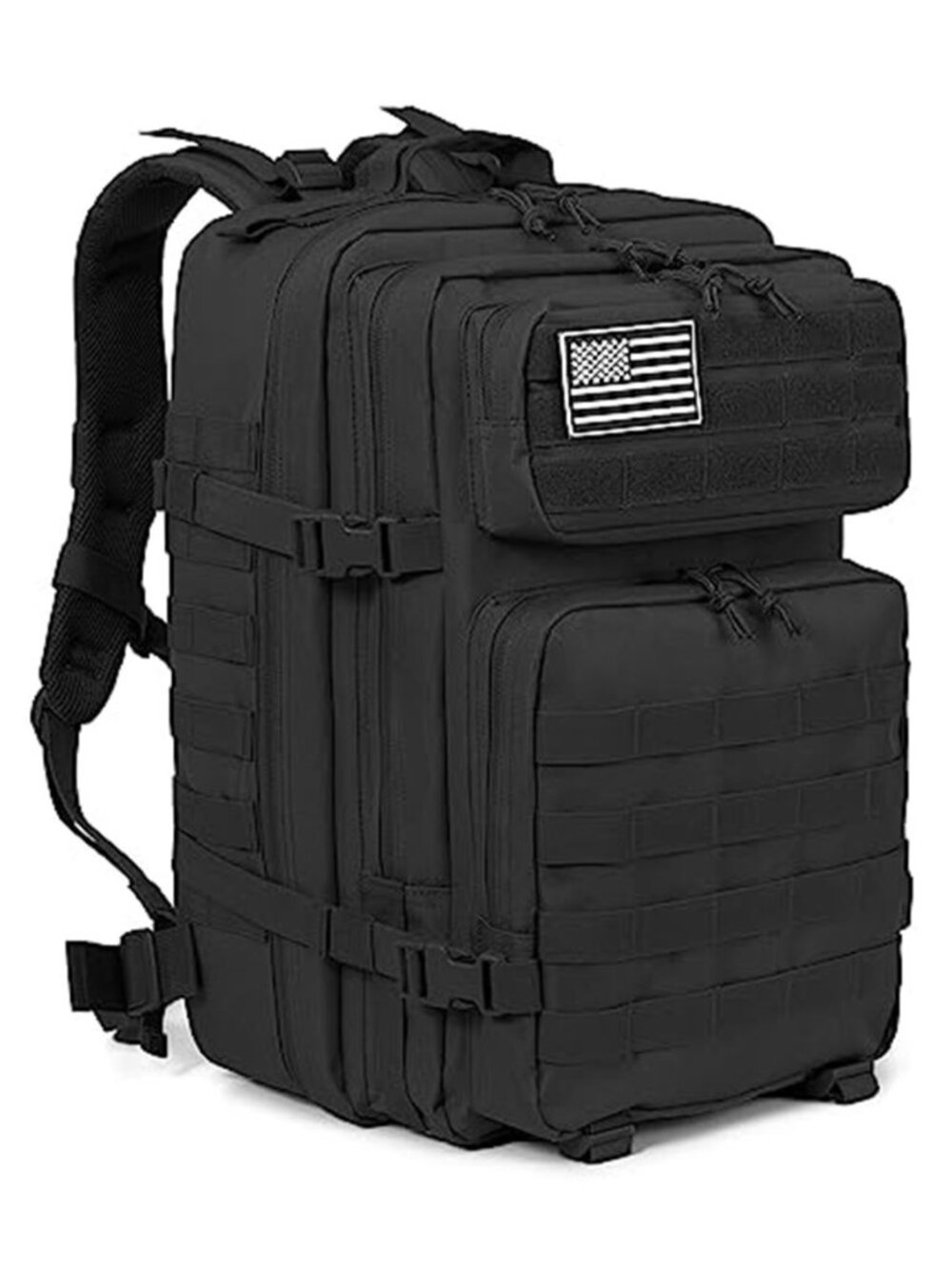 45L Military Tactical Backpack Molle Waterproof Hiking Camping Laptop Travel Bag